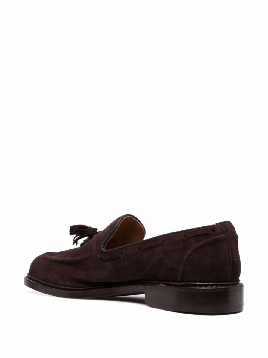 Mocasini TRICKER'S maro din piele - Img 3