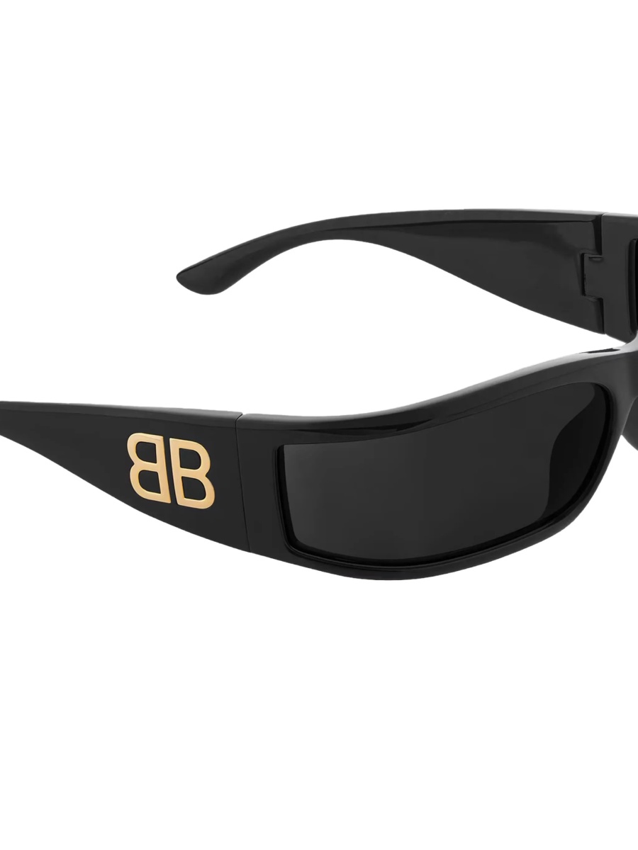 Ochelari de soare Balenciaga negri - Img 3