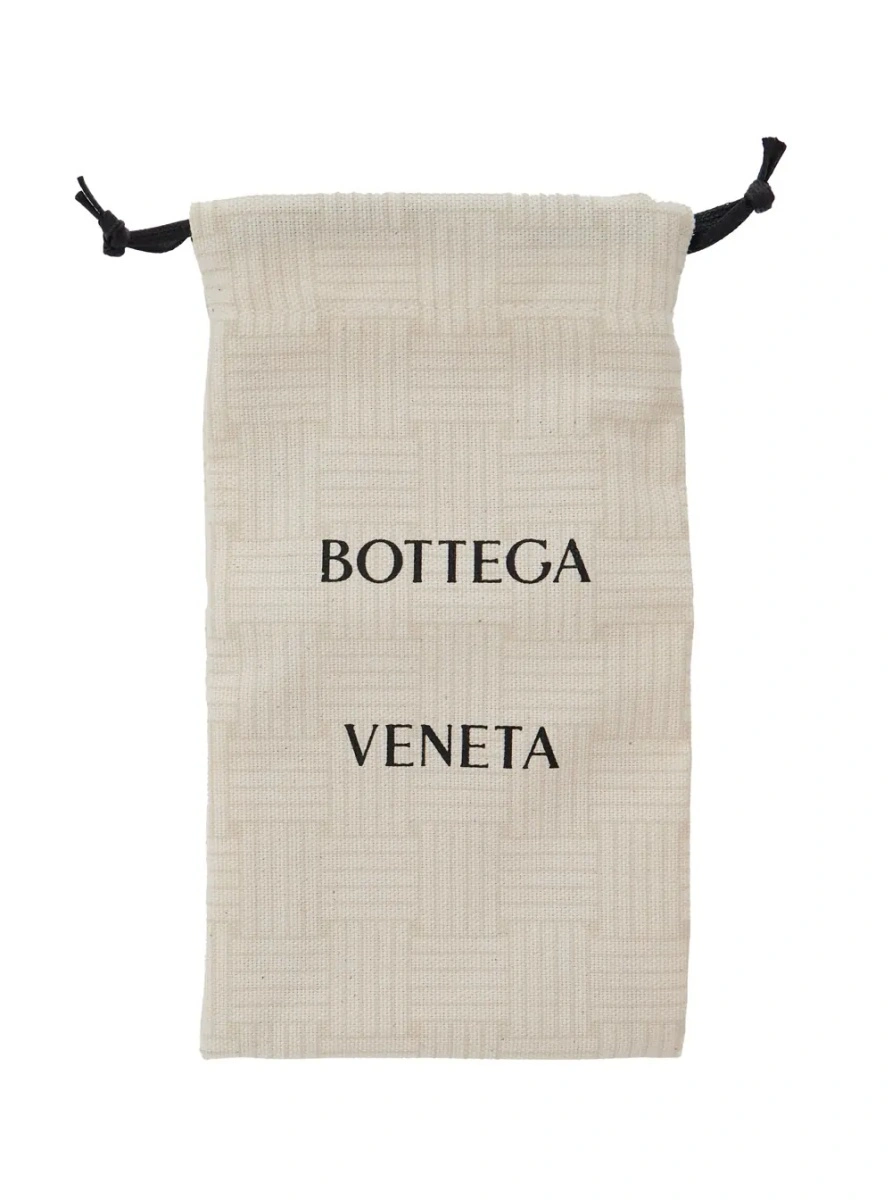 Ochelari de soare Bottega Veneta maro din acetat 'Shield' - Img 4
