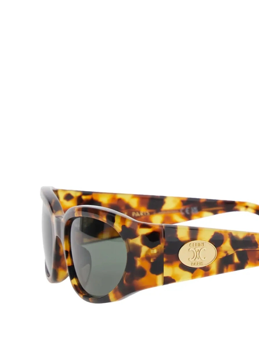 Ochelari de soare Céline maro din acetat 'Journey' - Img 3