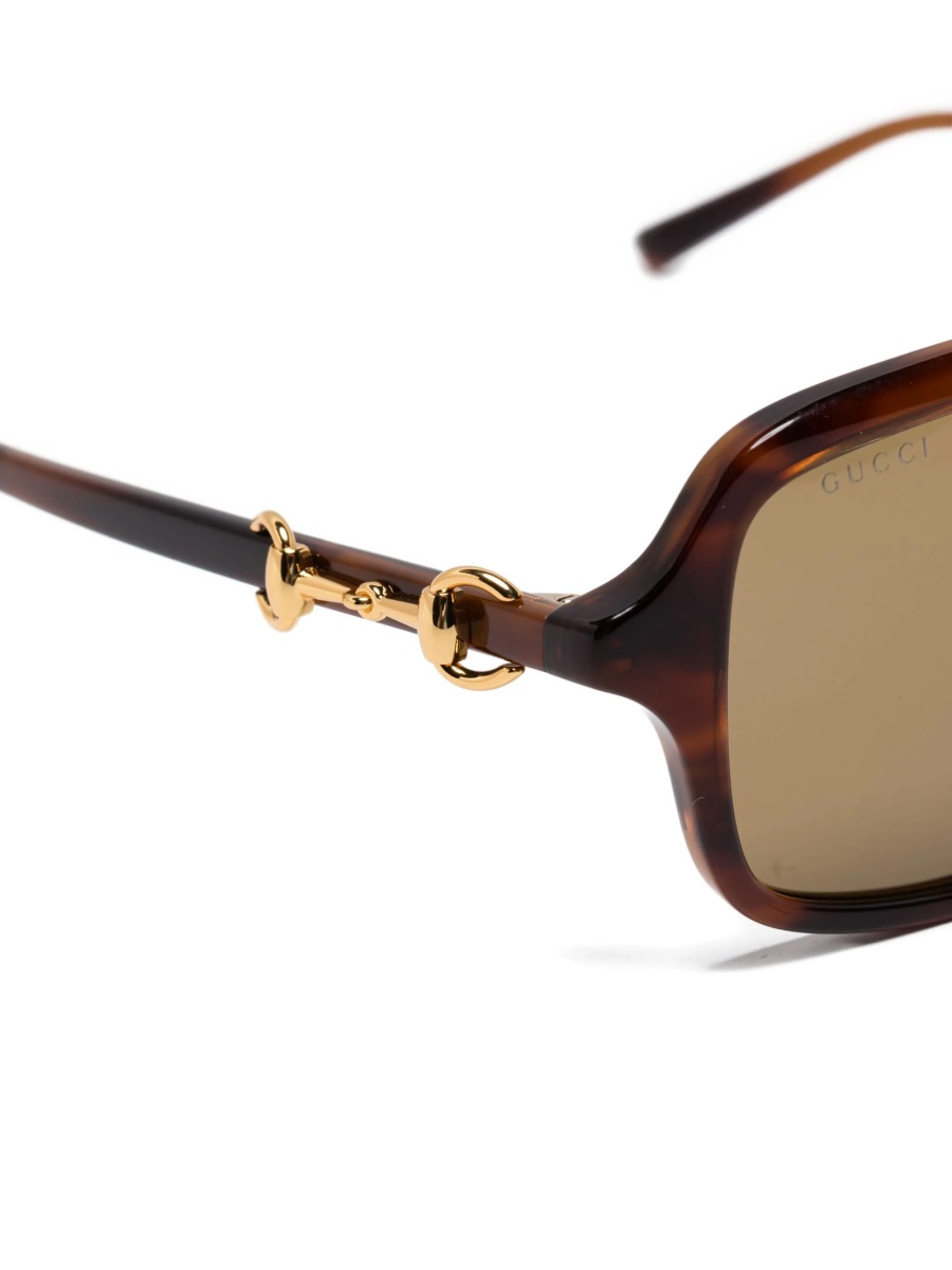 Ochelari de soare Gucci maro - Img 3