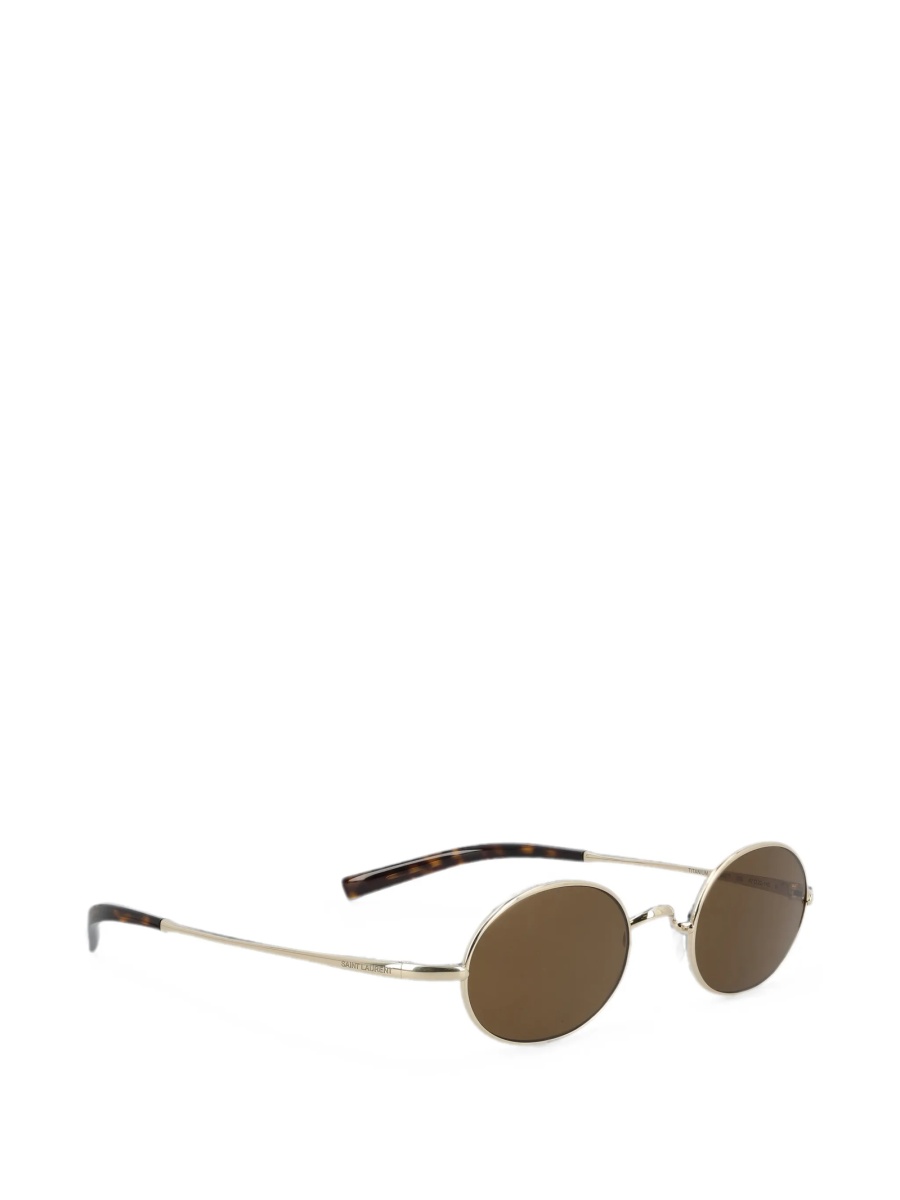 Ochelari de soare Saint Laurent aurii - Img 2