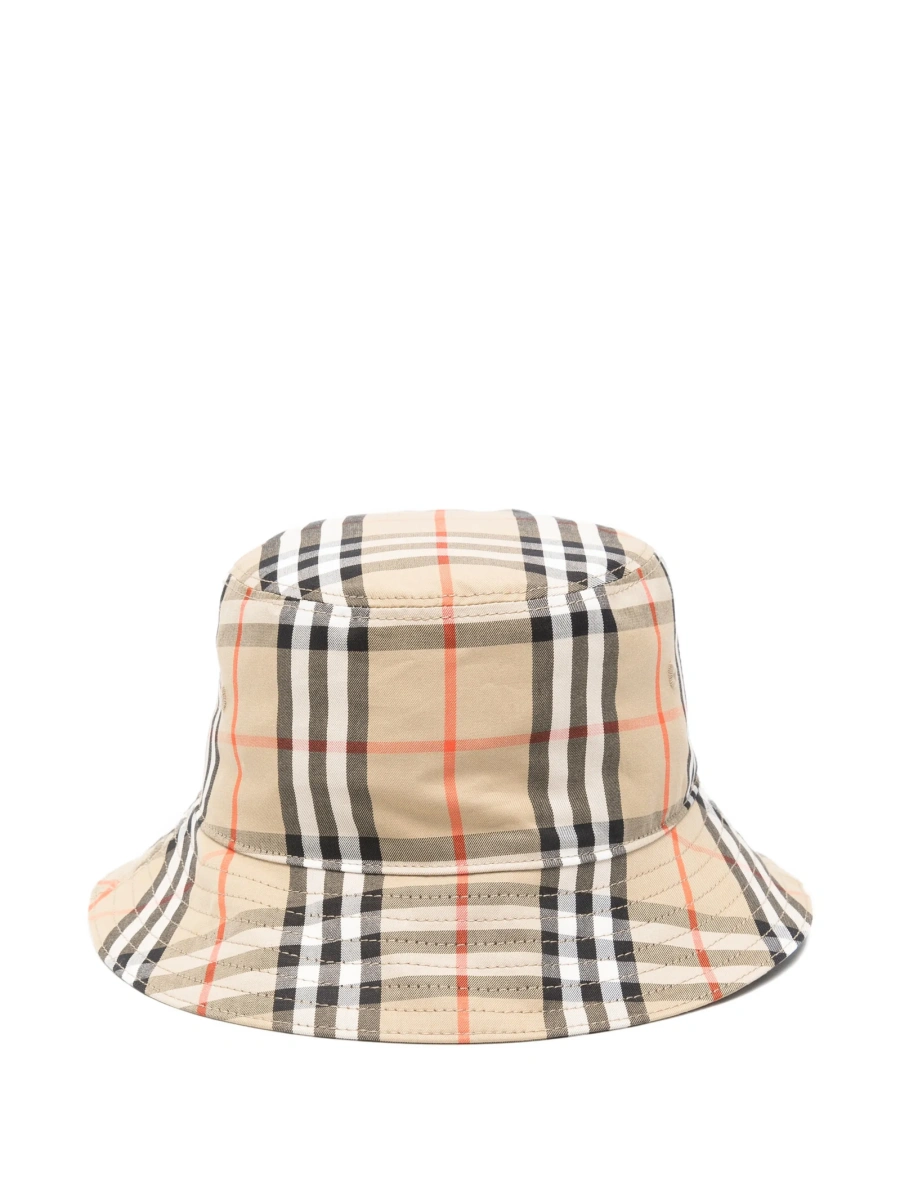 Palarie Burberry neutra din bumbac - Img 2
