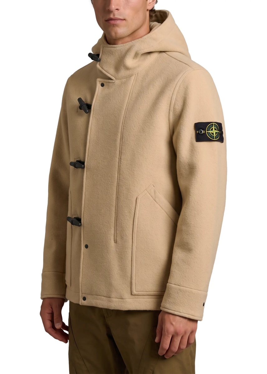Paltoane Short Heavy Melton Coat - Img 2