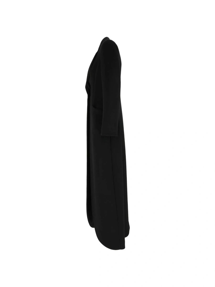 Palton Emporio Armani negru din poliamida si polyester - Img 3
