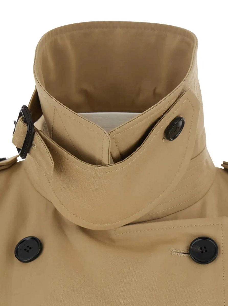 Palton Gucci bej din bumbac - Img 4