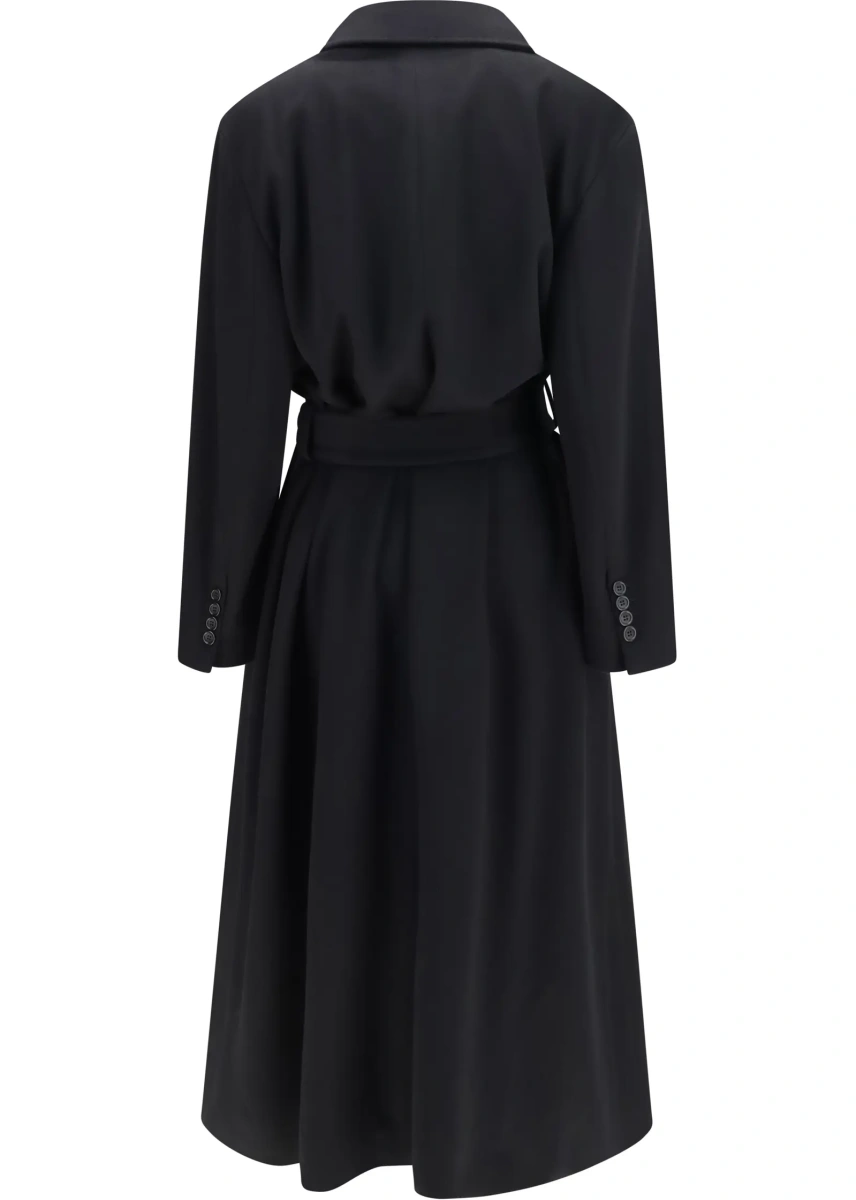 Palton Long virgin wool Coat - Img 2