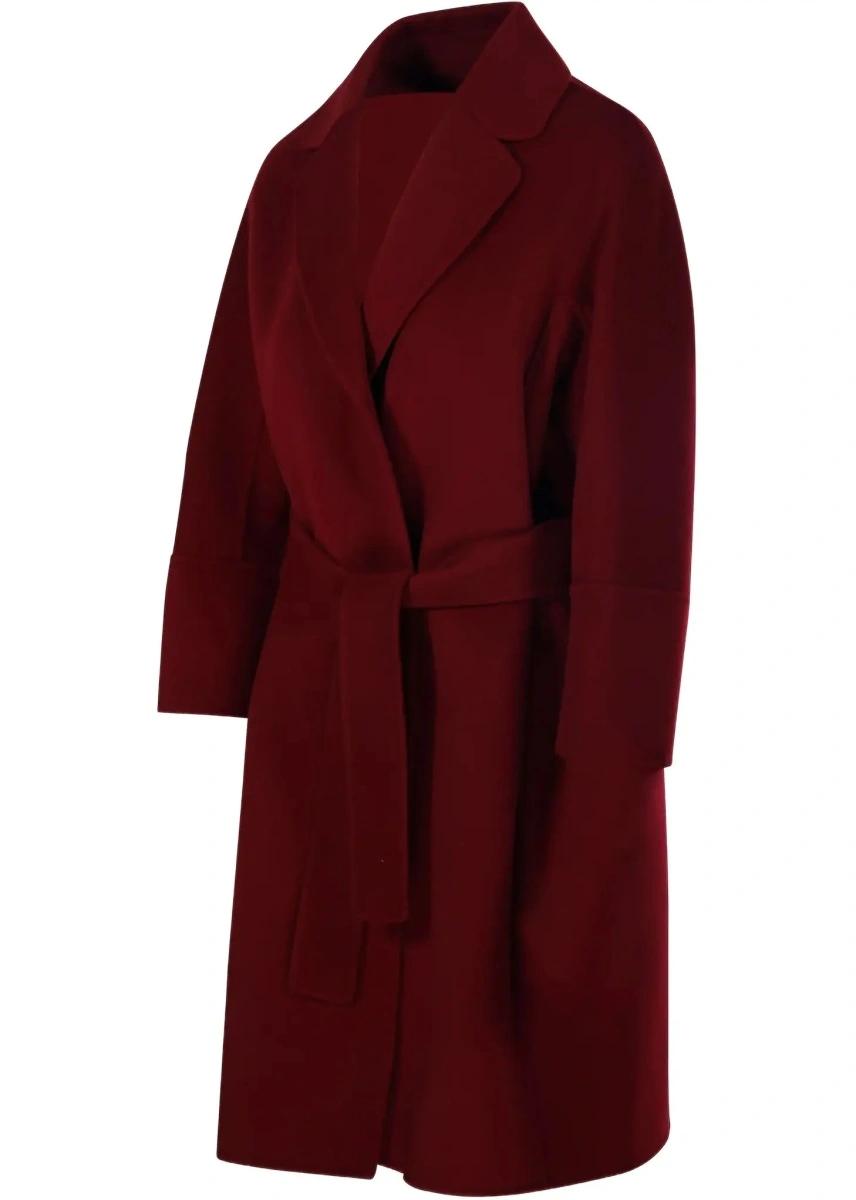 Palton 'S MAXMARA multicolor din lana virgina - Img 5