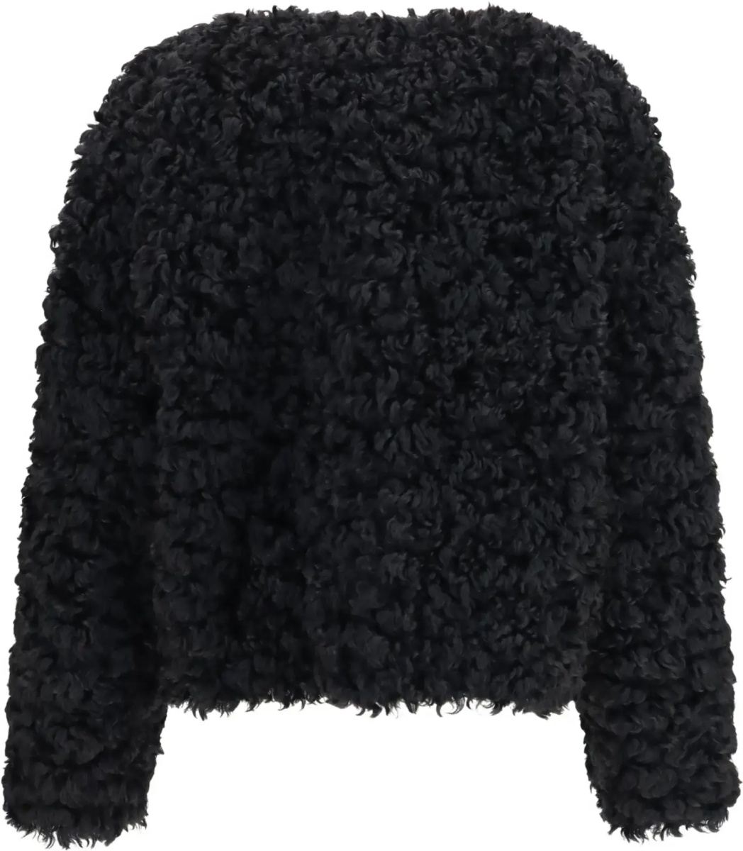 Palton Short plush Coat - Img 4