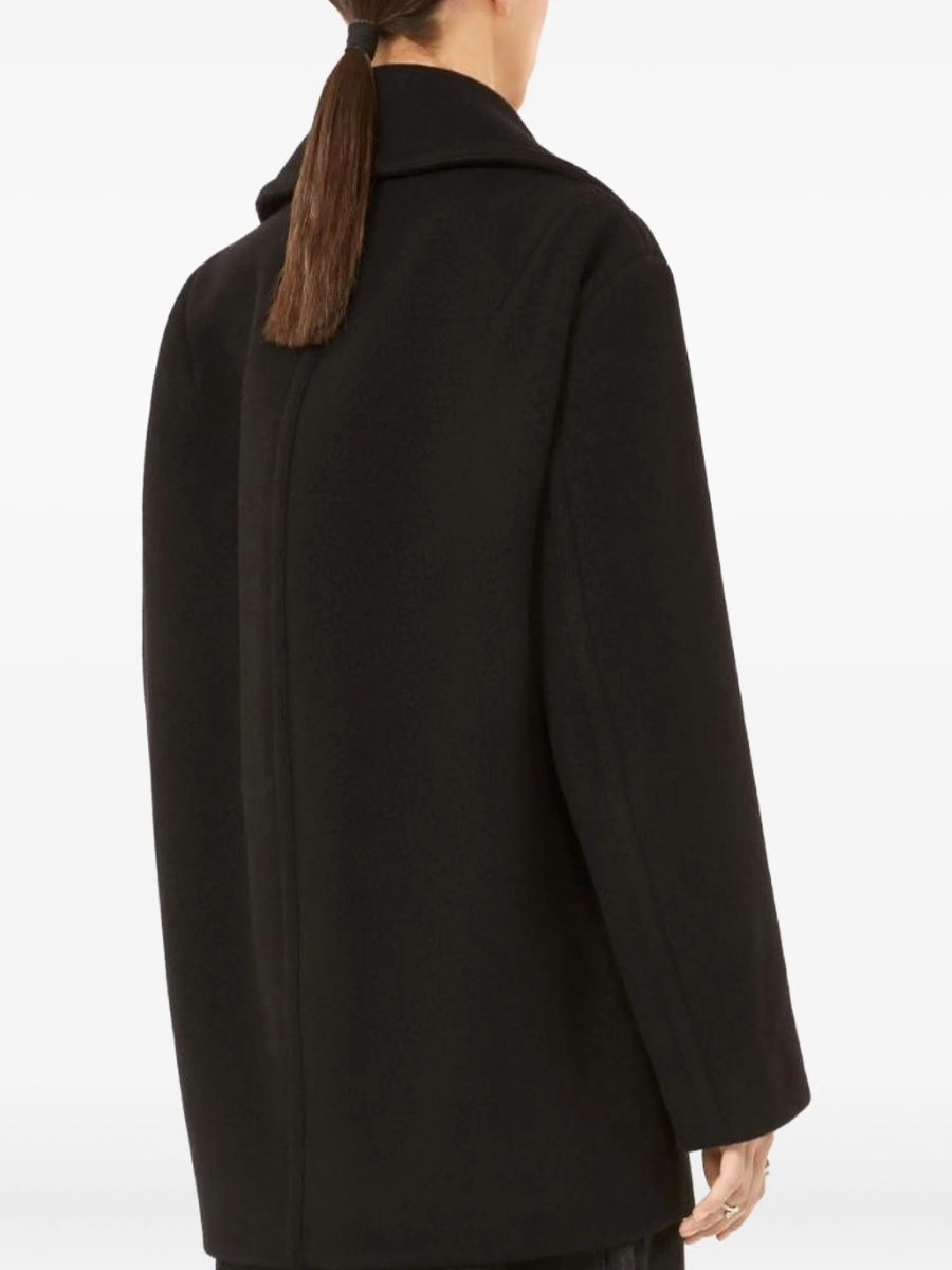Palton SPORTMAX negru din lana - Img 4