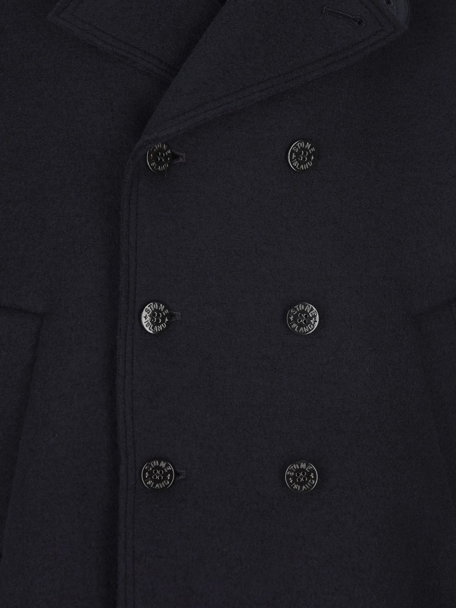 Palton Stone Island negru - Img 3