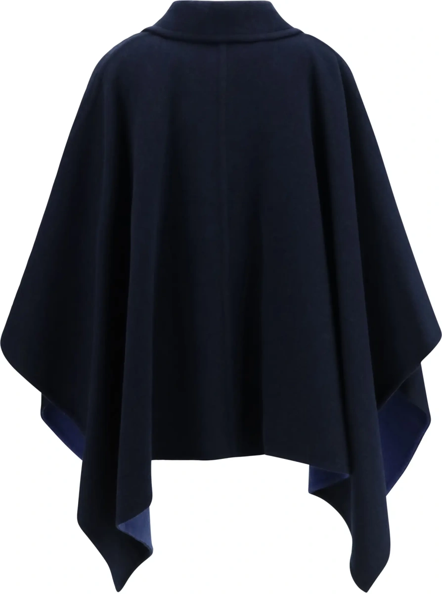 Palton Virgin wool Cape - Img 2