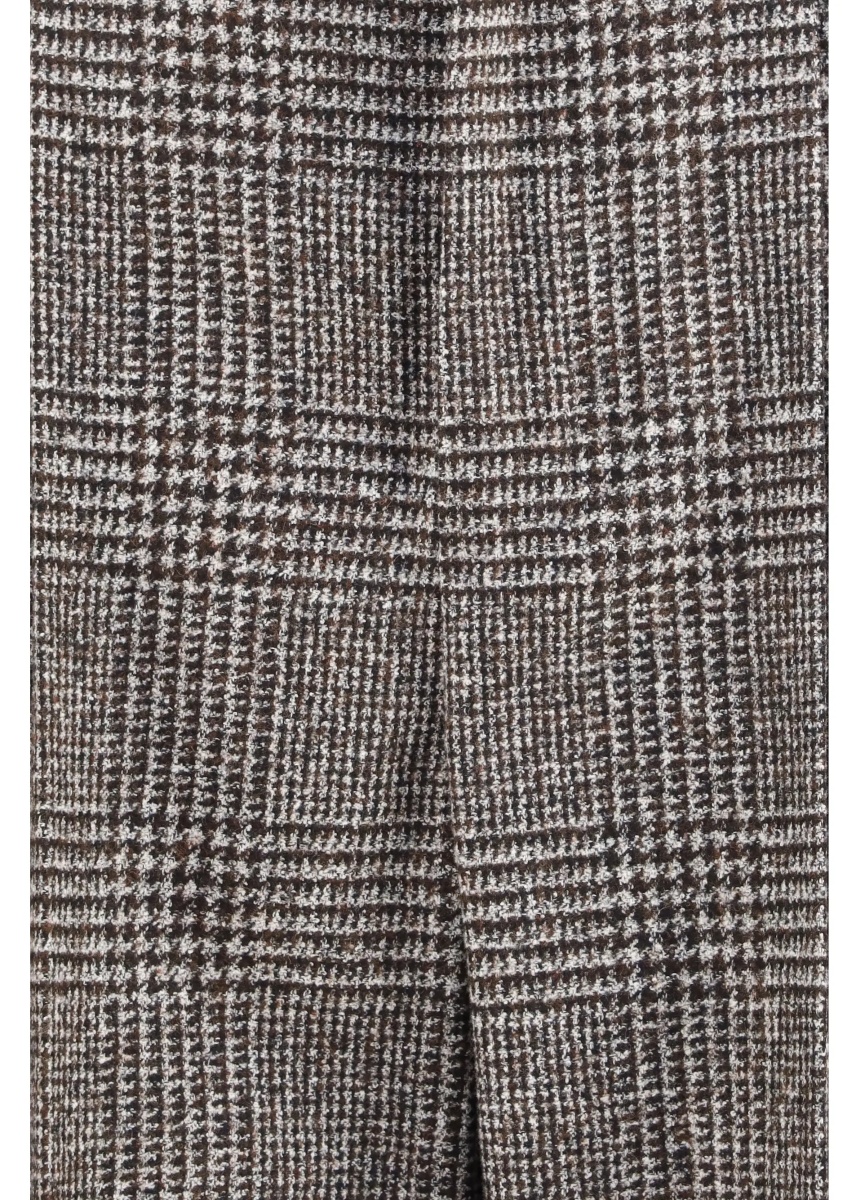 Pantaloni Alpaca blend Prince of Wales Pants - Img 3