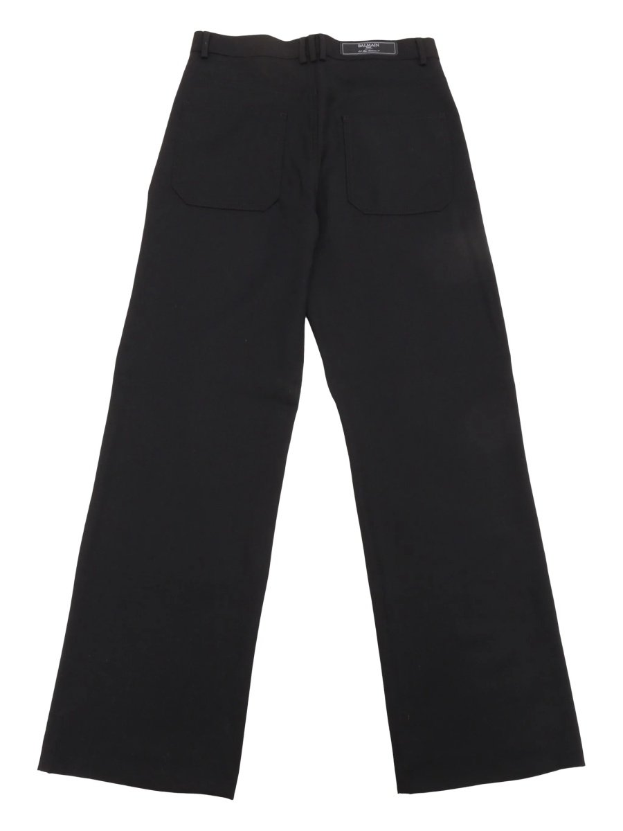Pantaloni Balmain negri - Img 2