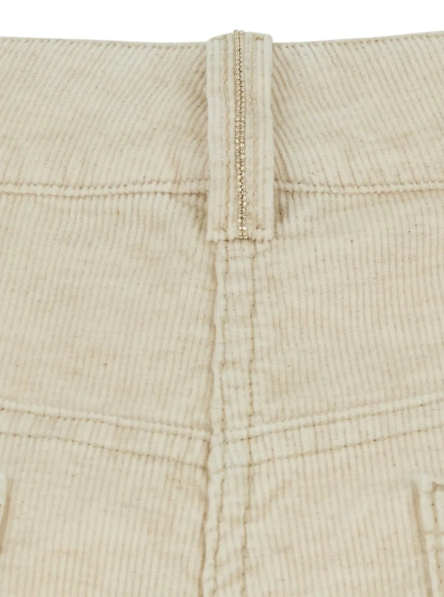 Pantaloni Brunello Cucinelli din catifea - Img 4
