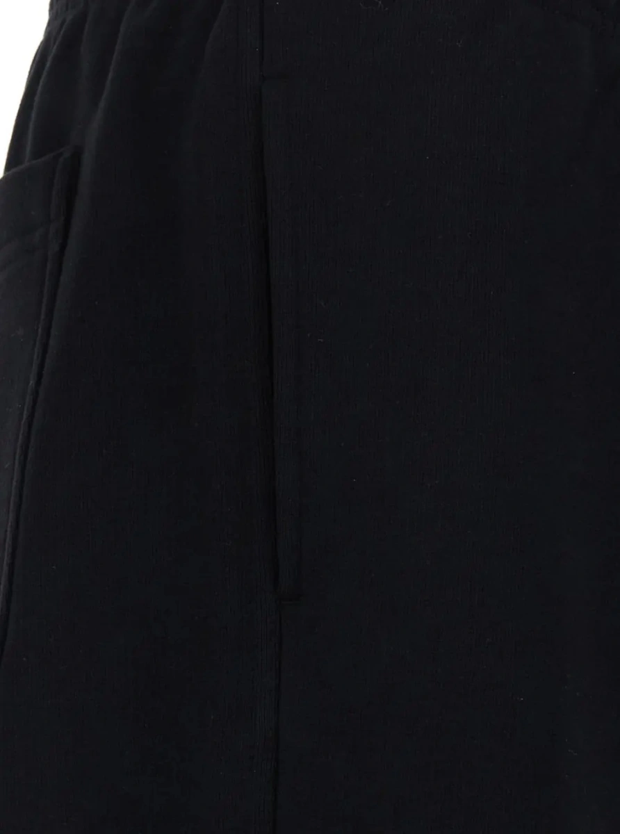 Pantaloni Burberry negri din bumbac - Img 3