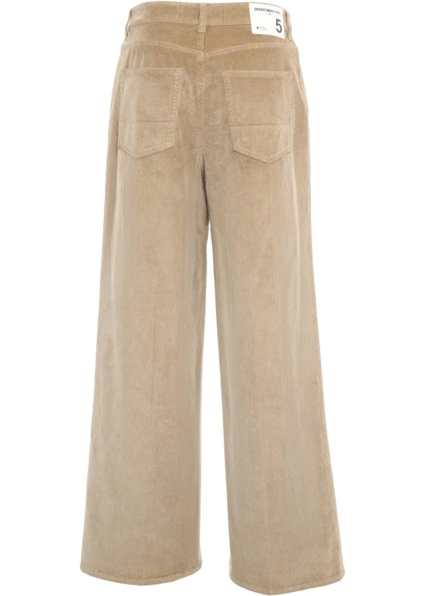 Pantaloni casual Department Five din reiat - Img 4