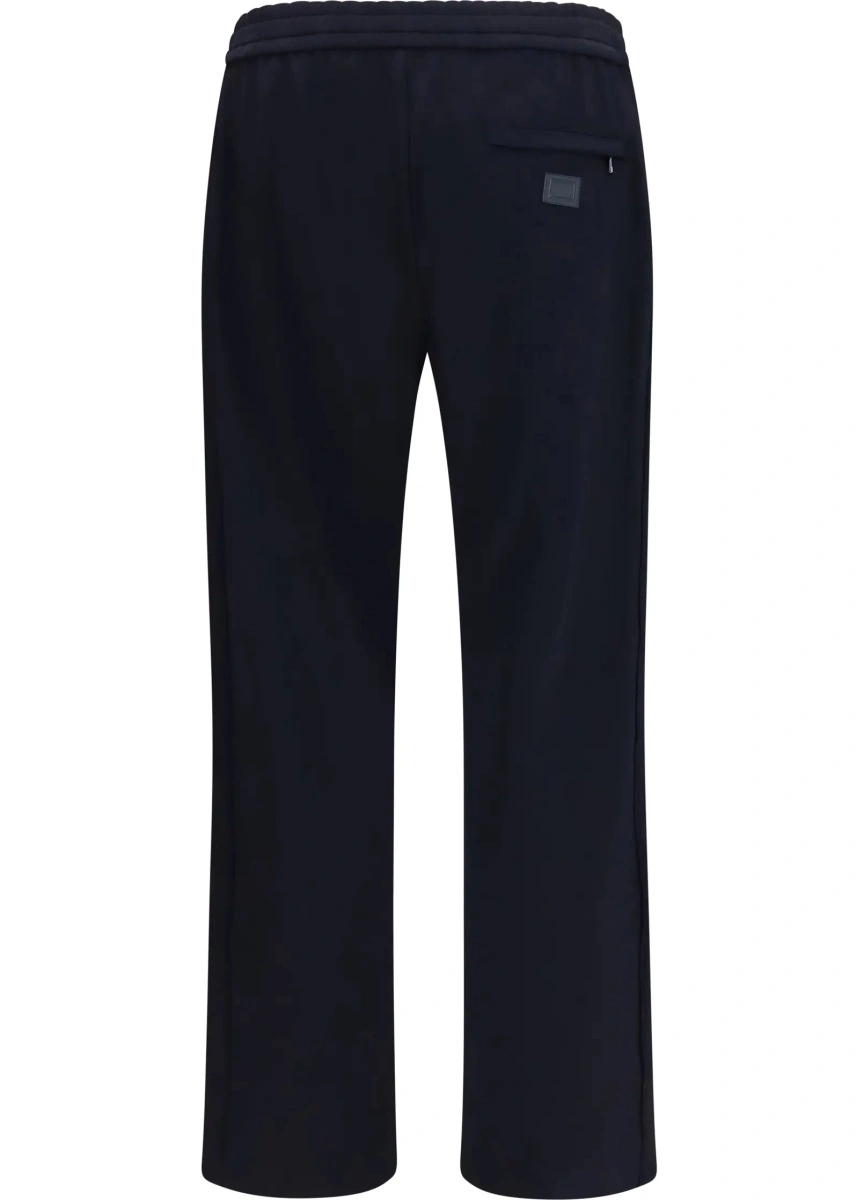 Pantaloni casual Dolce &amp; Gabbana albastri din jerse - Img 2