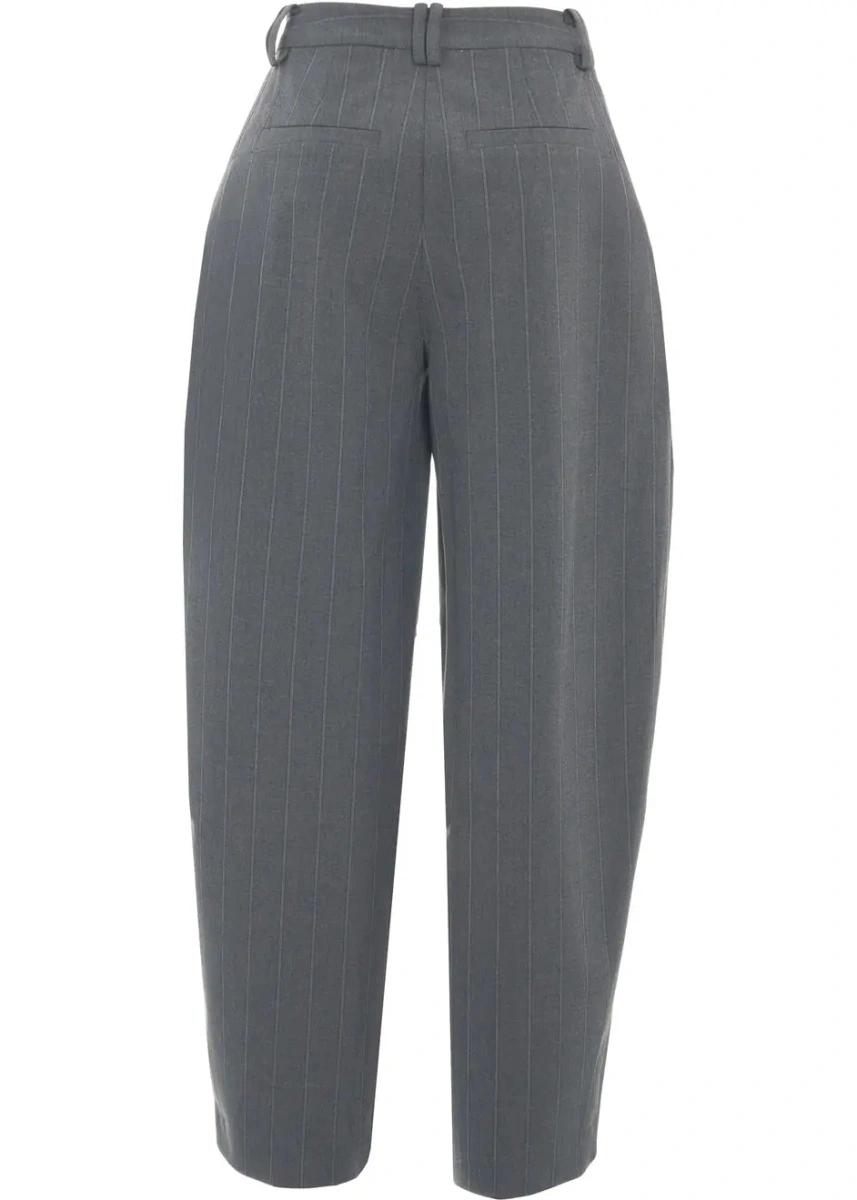 Pantaloni casual oval square gri 'Mary' - Img 4