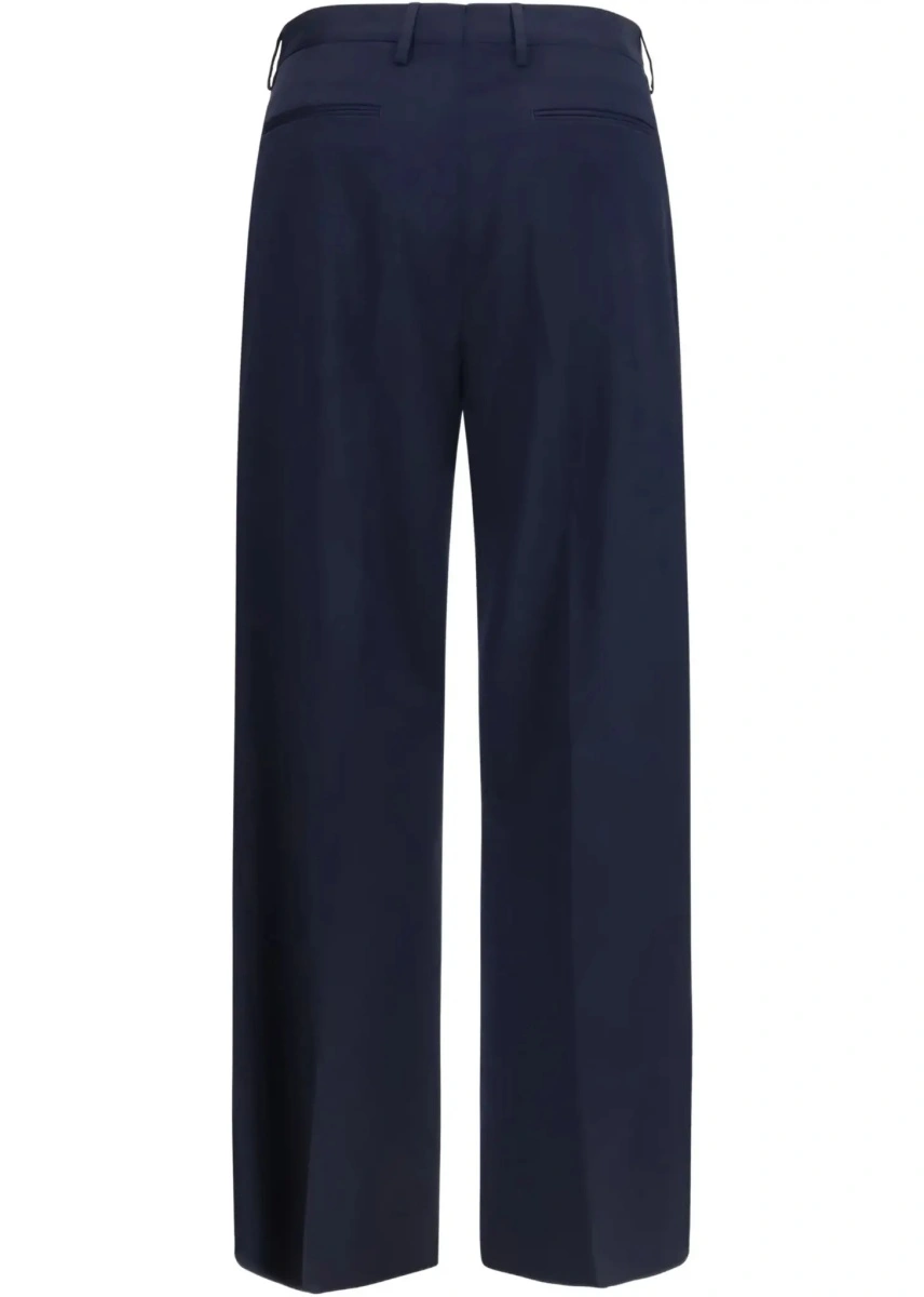 Pantaloni casual Vivienne Westwood albastri din lana - Img 4