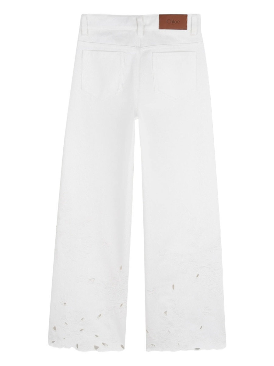 Pantaloni Chloe albi - Img 2