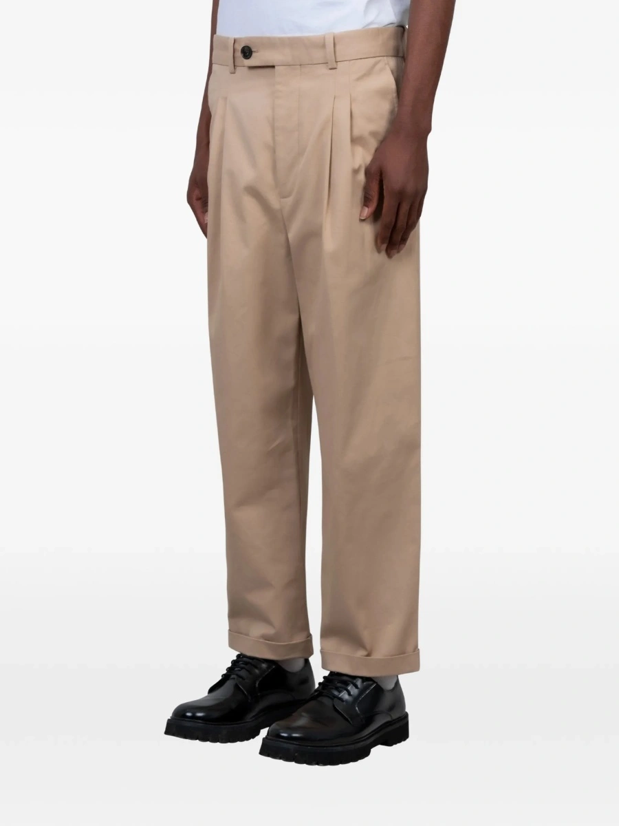 Pantaloni conici DRÔLE DE MONSIEUR neutri - Img 2