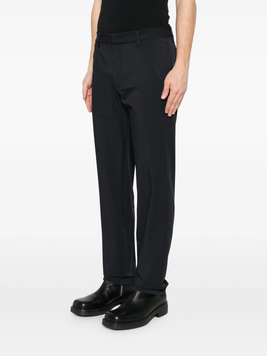 Pantaloni conici Emporio Armani albastri - Img 2