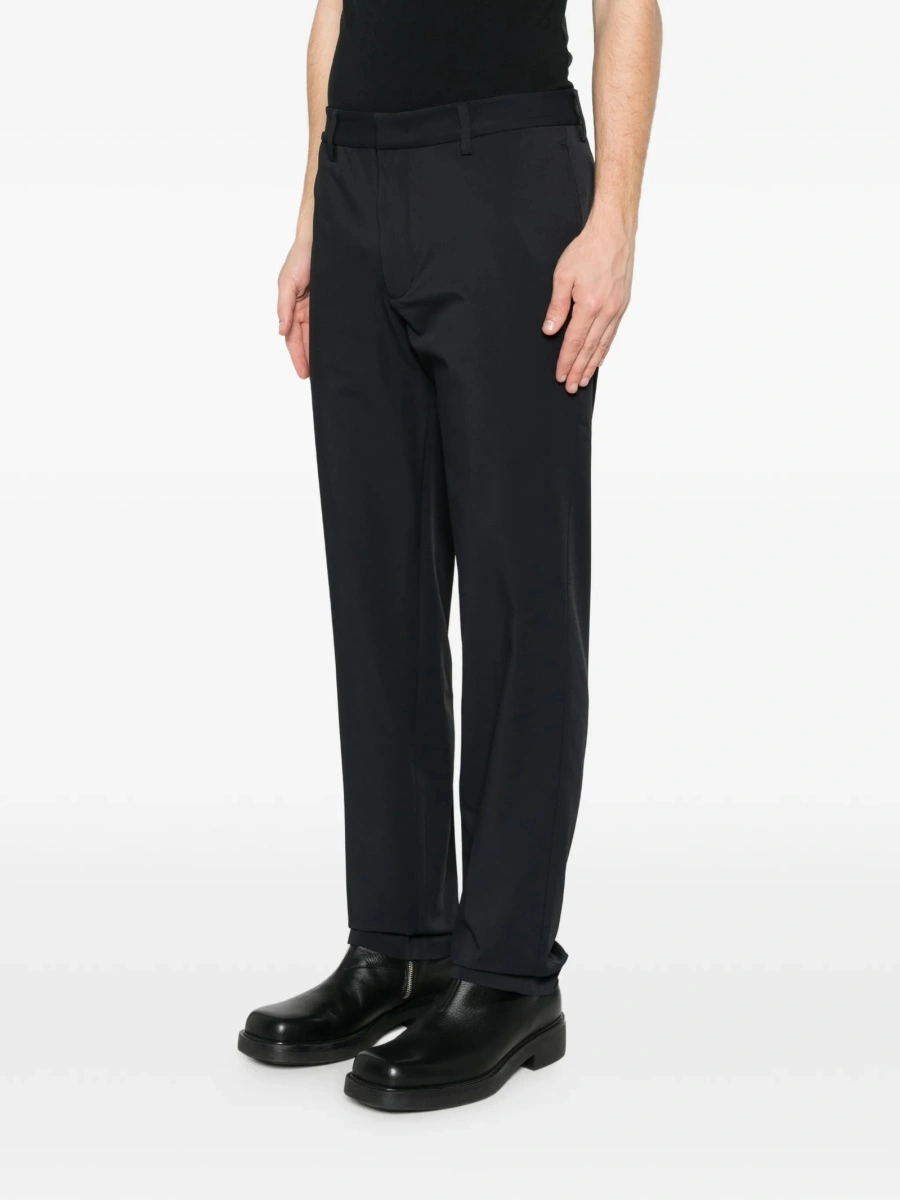 Pantaloni conici Emporio Armani albastri - Img 2