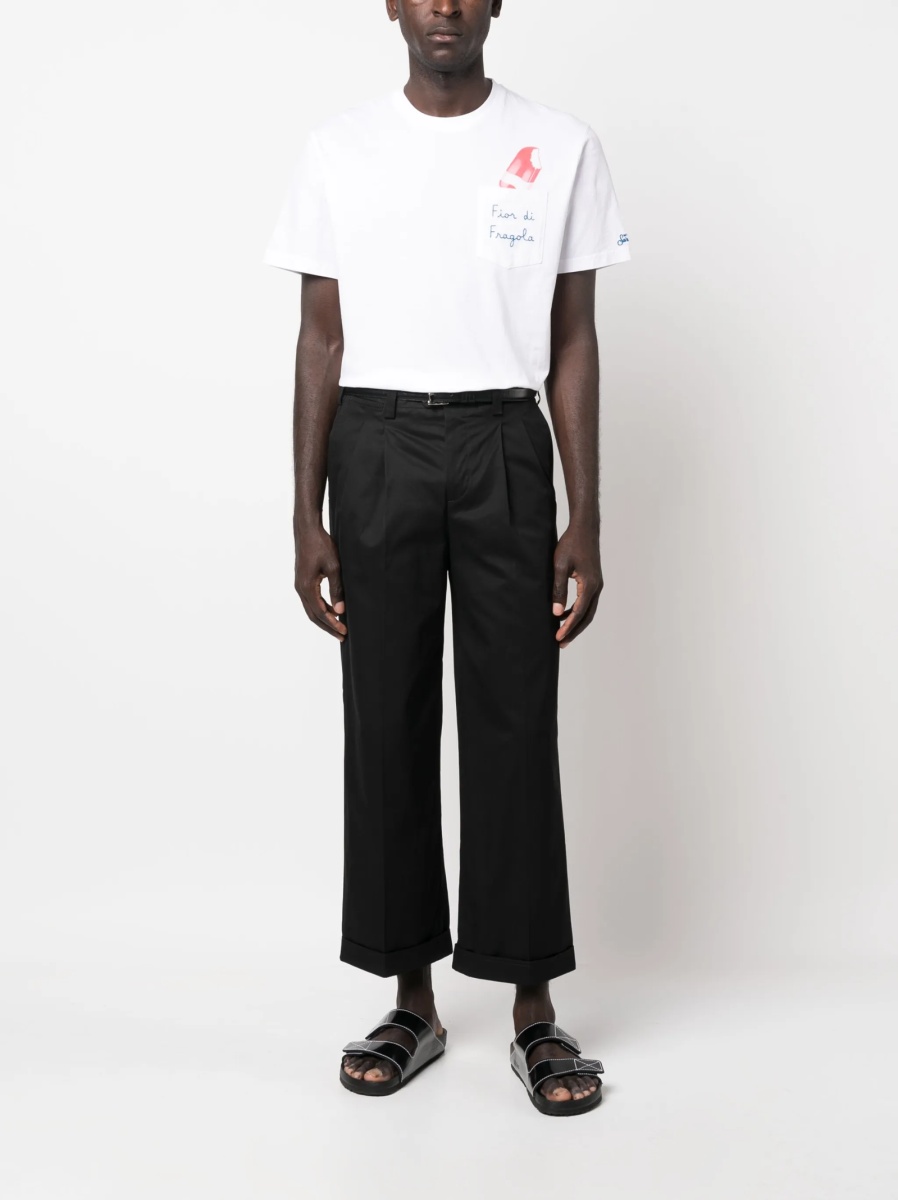 Pantaloni conici PT TORINO negri - Img 2