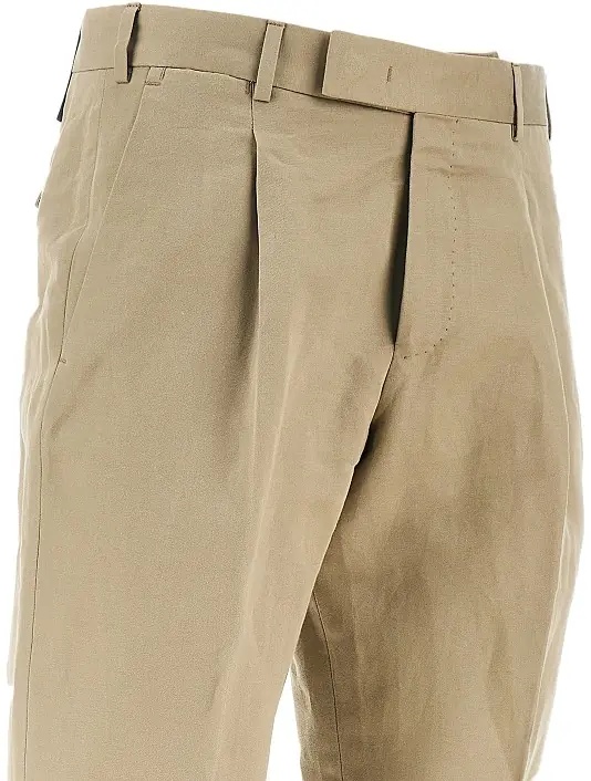 Pantaloni Cotton and linen 'Rebel Fit' pants - Img 2