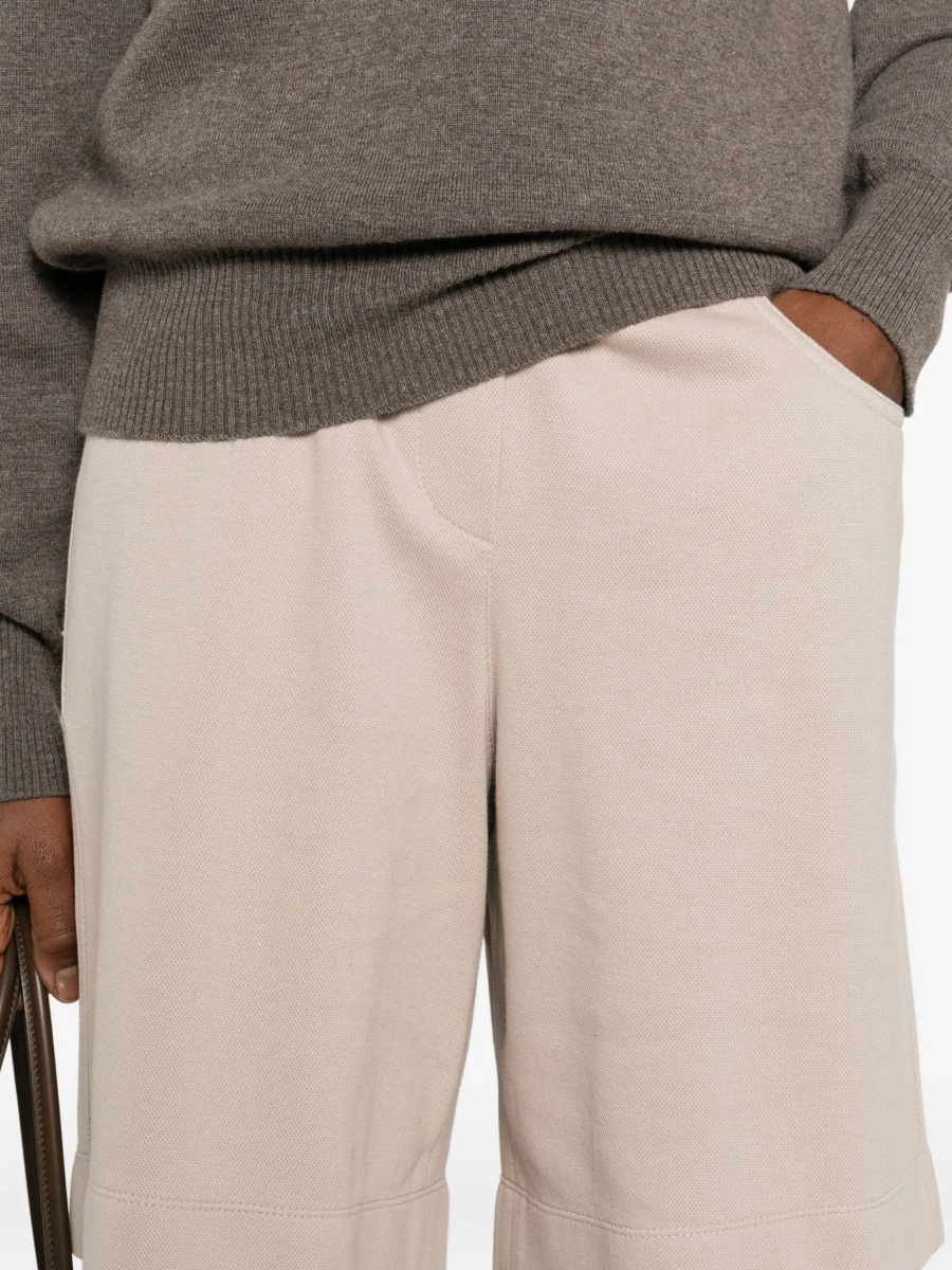 Pantaloni Cotton piqué Shorts - Img 7