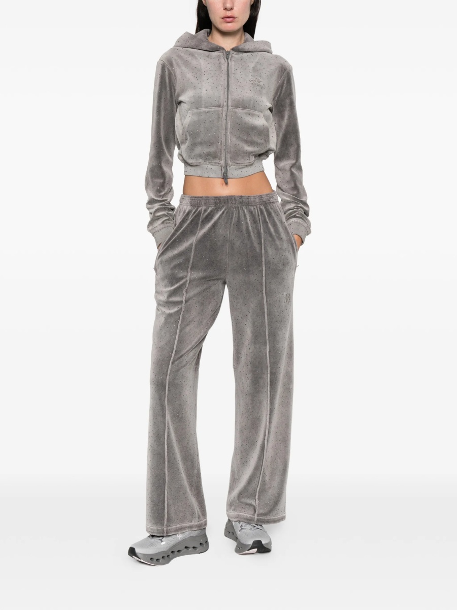 Pantaloni de trening Alexander Wang gri - Img 2