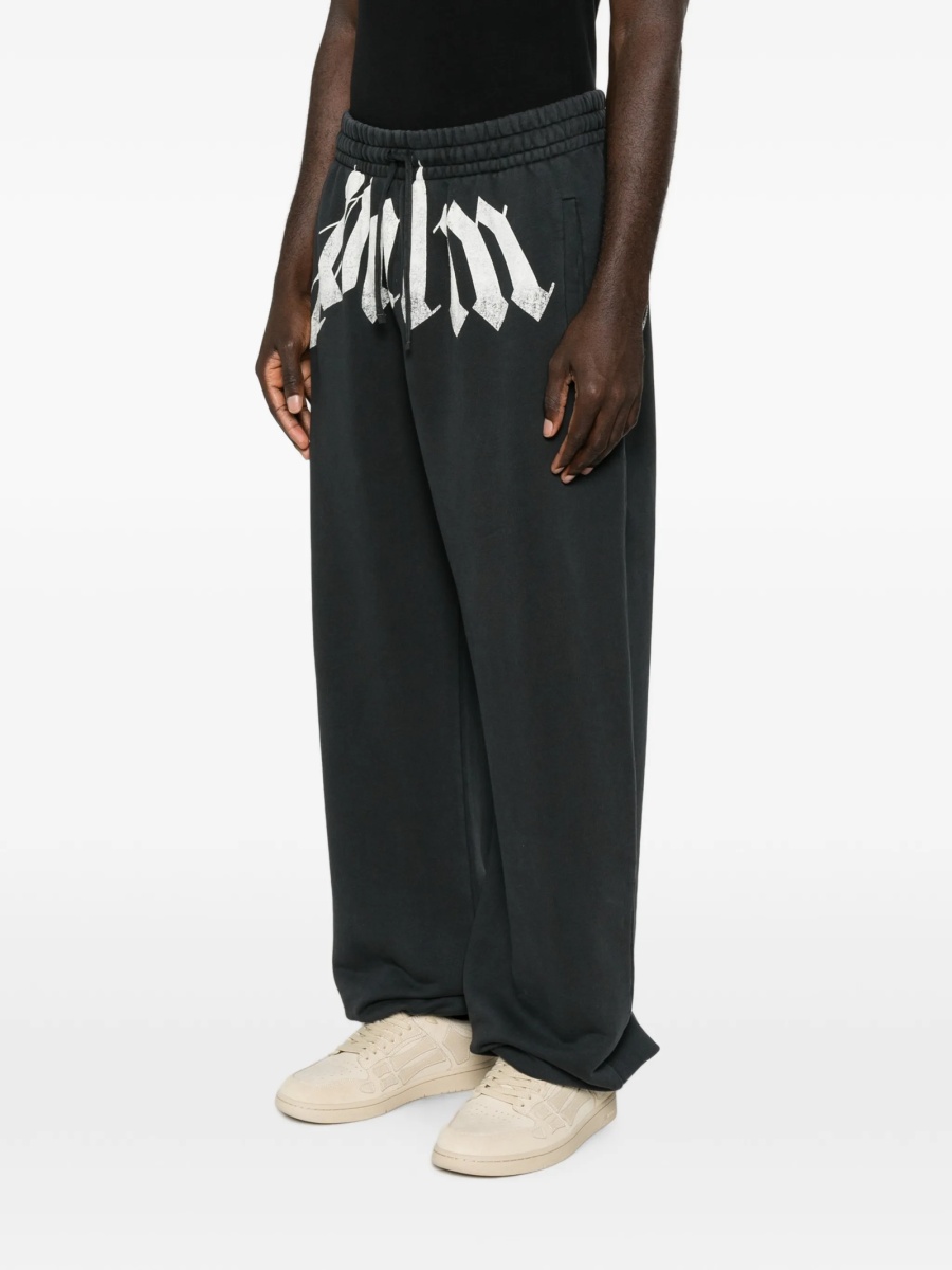 Pantaloni de trening Palm Angels track negri - Img 3