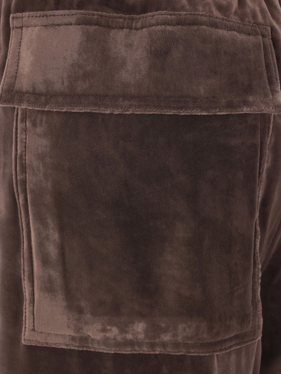 Pantaloni de trening Rick Owens maro - Img 4