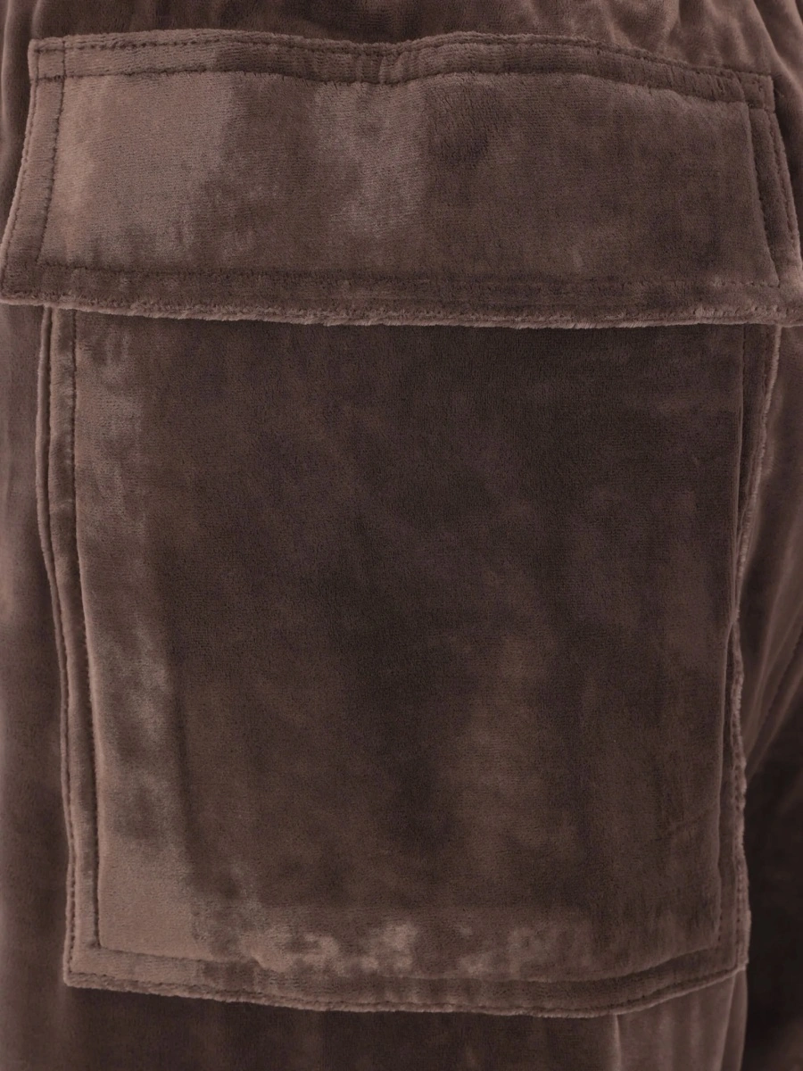 Pantaloni de trening Rick Owens maro - Img 4