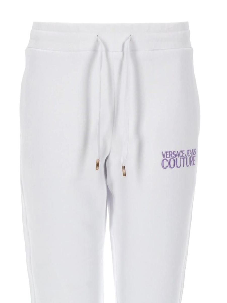 Pantaloni de trening Versace Jeans Couture albi - Img 2