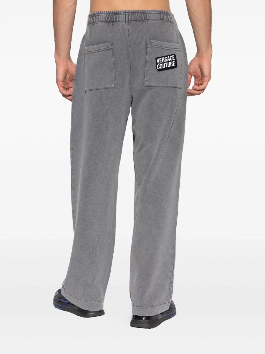 Pantaloni de trening Versace Jeans Couture gri - Img 4