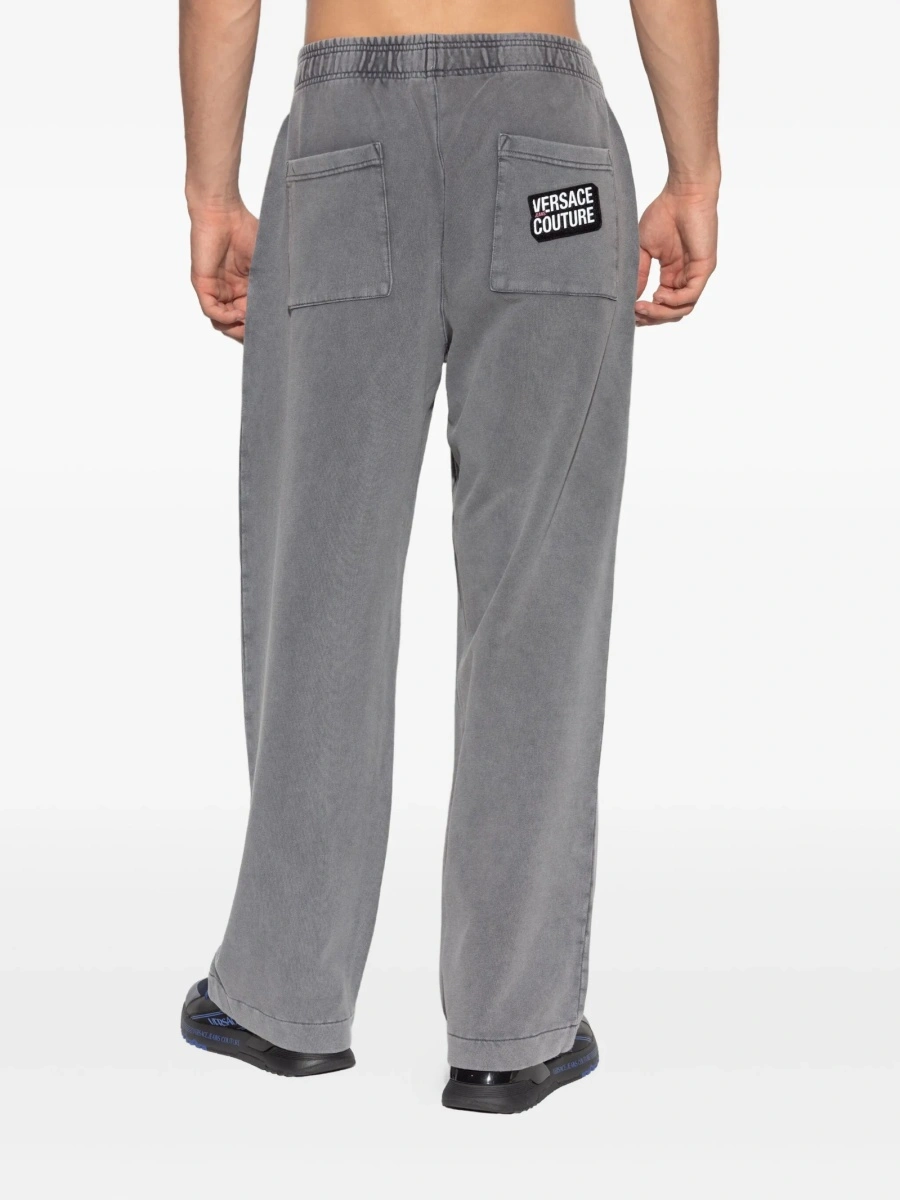 Pantaloni de trening Versace Jeans Couture gri - Img 4