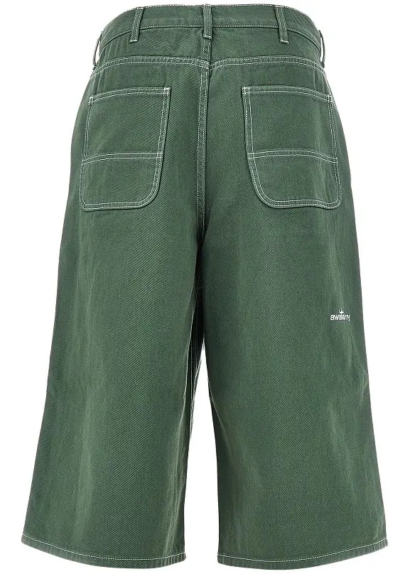 Pantaloni Double Knee denim shorts - Img 3