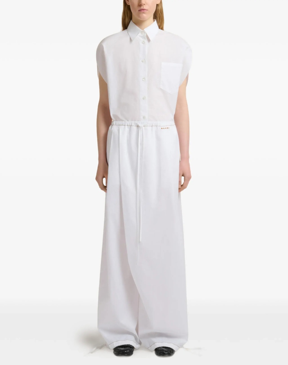Pantaloni Draping wide-leg Pants - Img 4