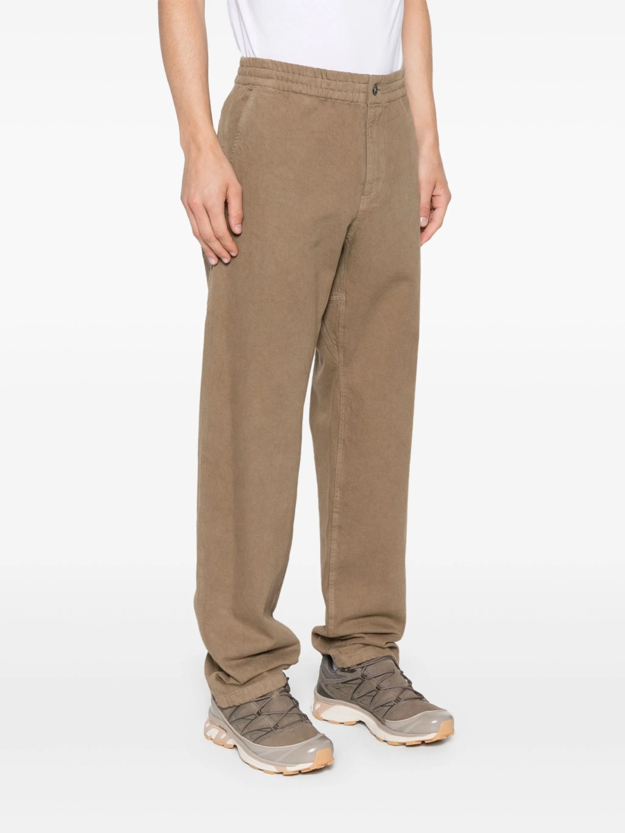 Pantaloni drepti A.P.C. maro - Img 3