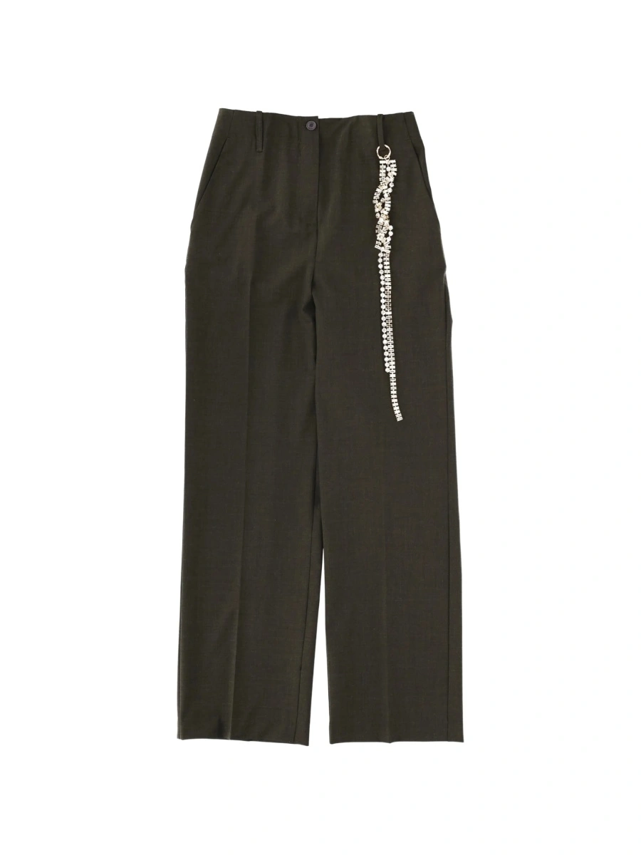 Pantaloni drepti Circus Hotel maro - Img 2