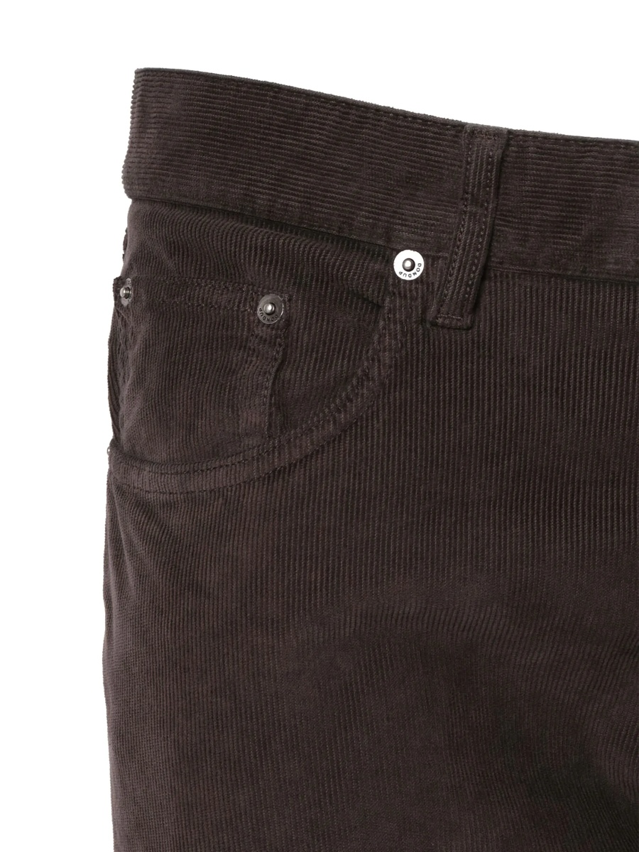 Pantaloni drepti Dondup maro - Img 3