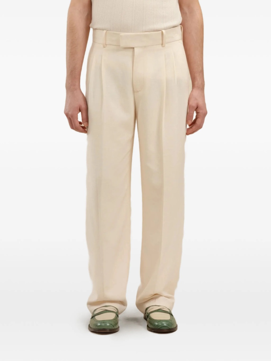 Pantaloni drepti DRÔLE DE MONSIEUR neutri - Img 2