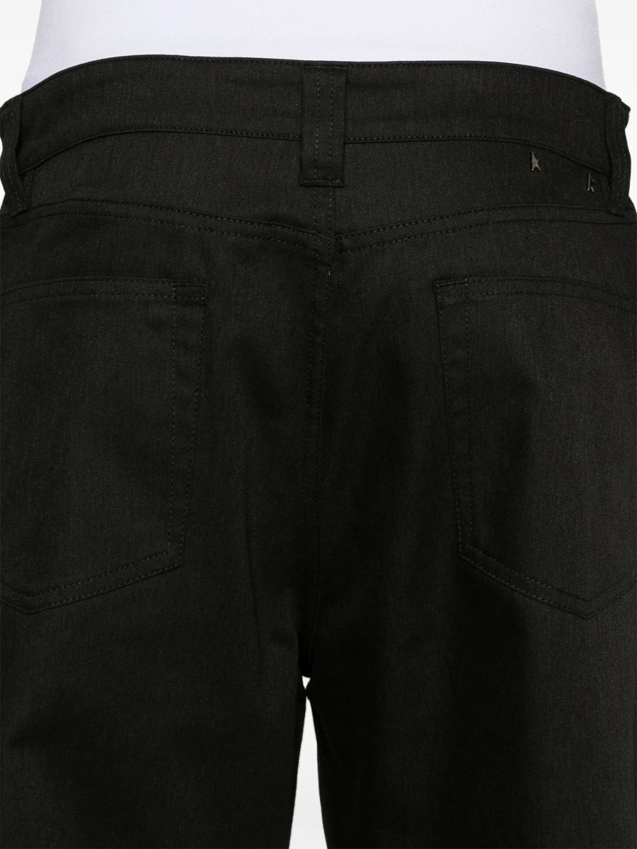 Pantaloni drepti Golden Goose negri - Img 5