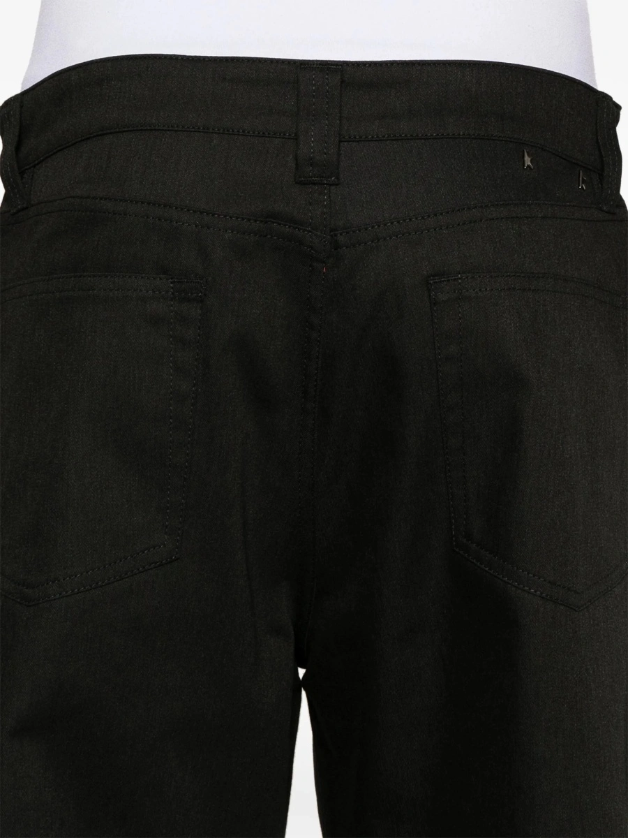 Pantaloni drepti Golden Goose negri - Img 5