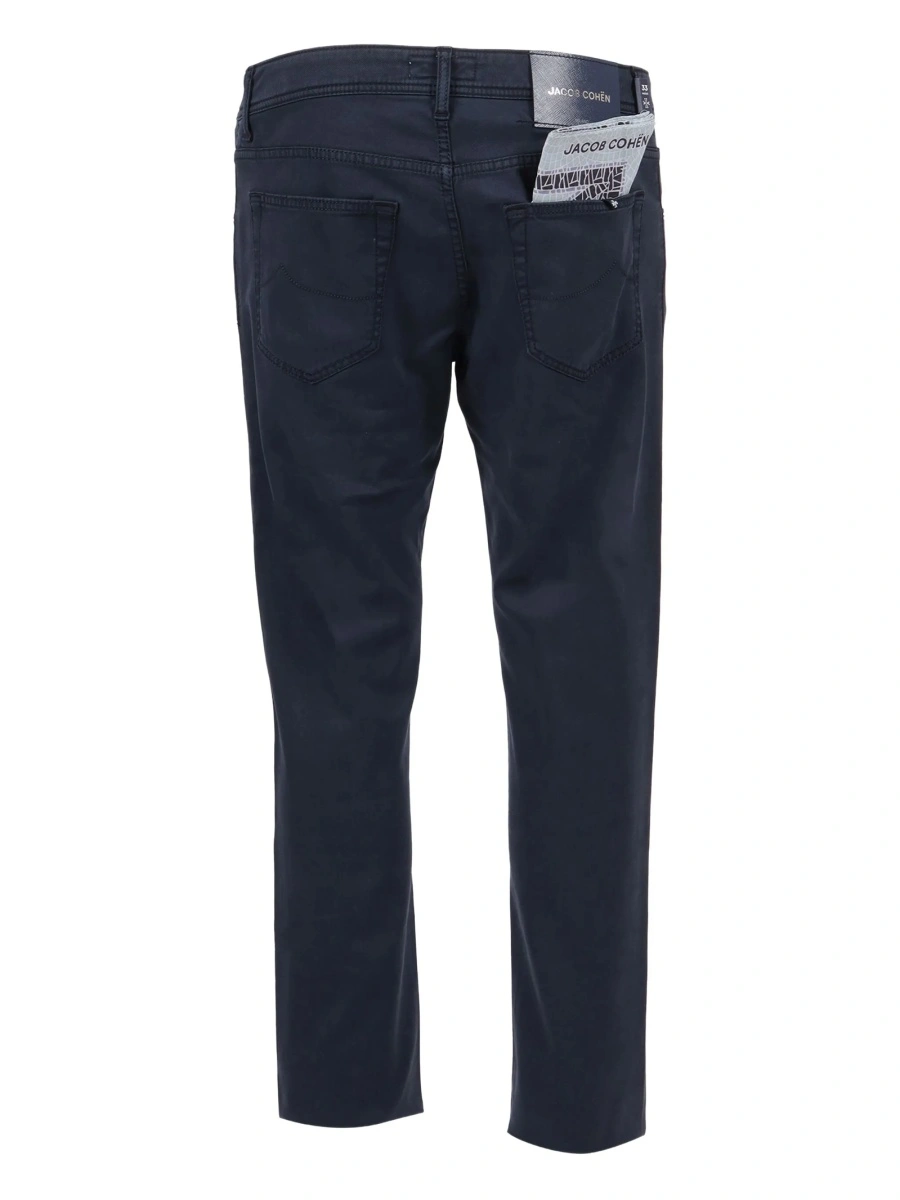 Pantaloni drepti Jacob Cohen albastri - Img 2