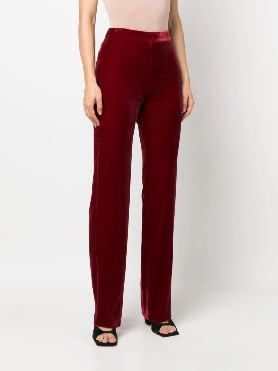 Pantaloni drepti LOVE Moschino rosii - Img 3
