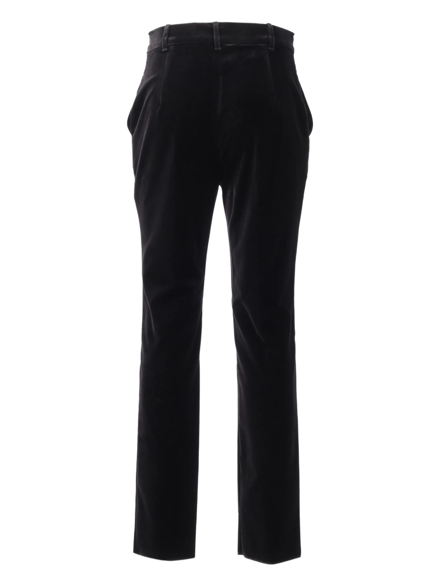 Pantaloni drepti MaxMara Studio negri - Img 2