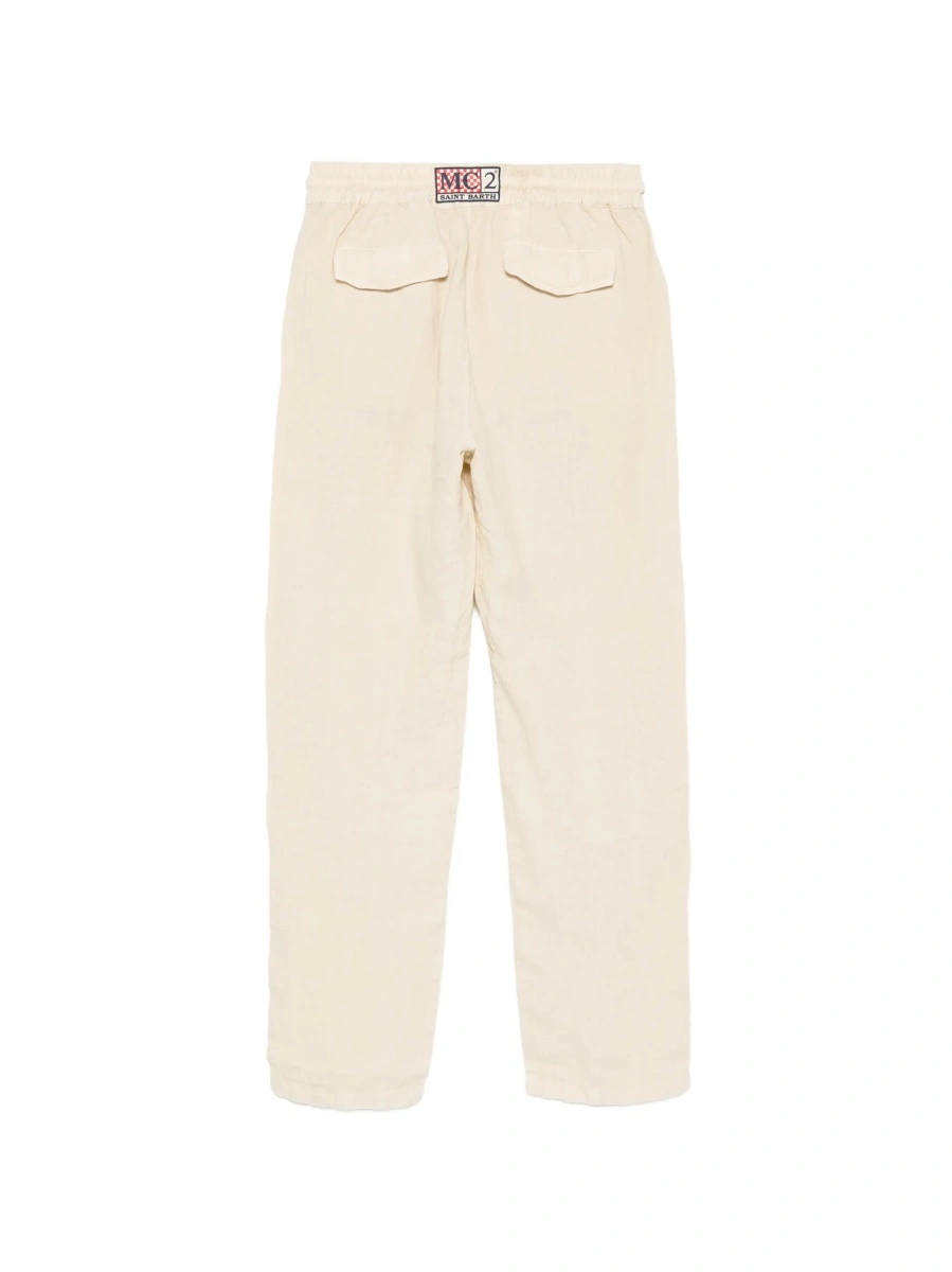 Pantaloni drepti Mc2 Saint Barth neutri - Img 2
